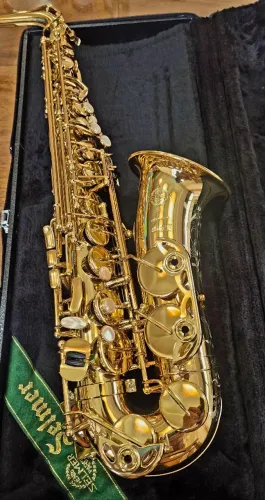 Sax alto selmer serie iii, estado de novo