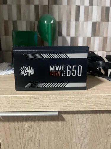 FONTE COOLER MASTER 650w 80 plus