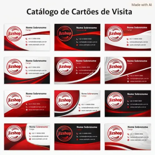 Cartão de visita 1000unid