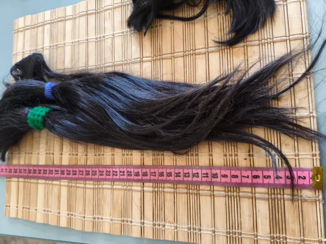Cabelo humano 40 cm