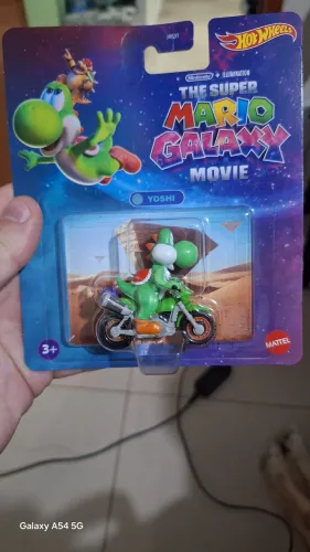 Hot wheels Mario Galaxy Yoshi