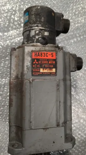 Servomotor Mitsubishi HA 83C-S com encooder FA coder OSE5EK-6-12-108