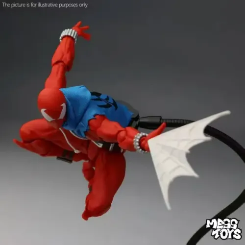 Spiderman/ Homem-Aranha Scarlet, Mess Toys, 1/12, Lacrado