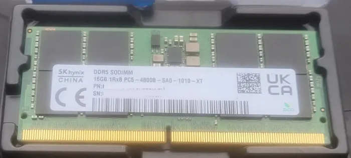 Memória DDR5 16Gb novas! DDR4 32Gb Notebook seminovas! Oportunidade no desapego.