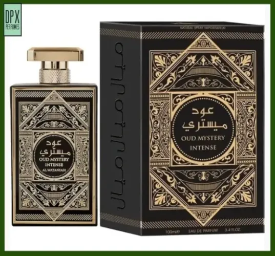 Perfume Árabe Oud Mystery Intense - Al Wataniah - 100ml EDP (Original, Adipec)