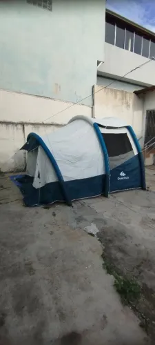 Barraca de camping "Quechua Air Seconds 4.1 (fresh & Black)