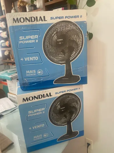 VENTILADOR MONDIAL 220V 30CM NOVO LACRADO