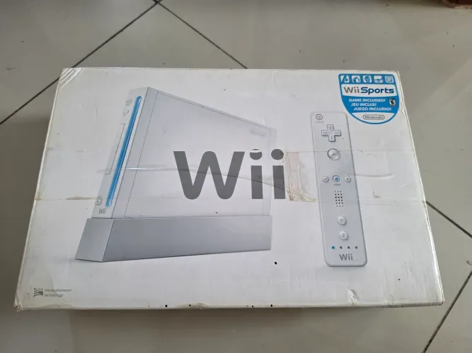 Caixa Nintendo Wii Completa
