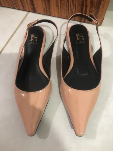 Sapatilha slingback Nude* Pra VENDER LOGO!!!!