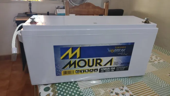 Bateria estacionária Moura 150Ah (12MVA-150) - 12V - AGM