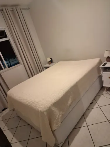 Cama Box Baú + Colchão Casal