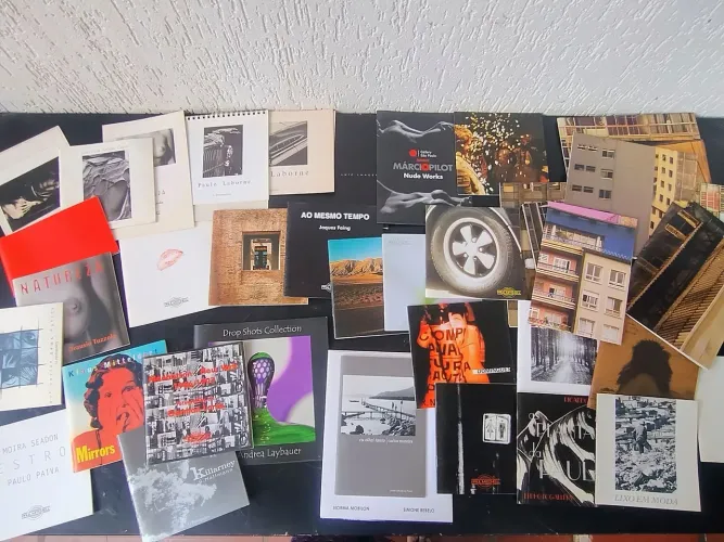 Lote 35 Catálogos de Fotografia e Exposições de Arte