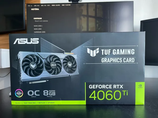 RTX 4060 TI 8GB ASUS TUF GAMING