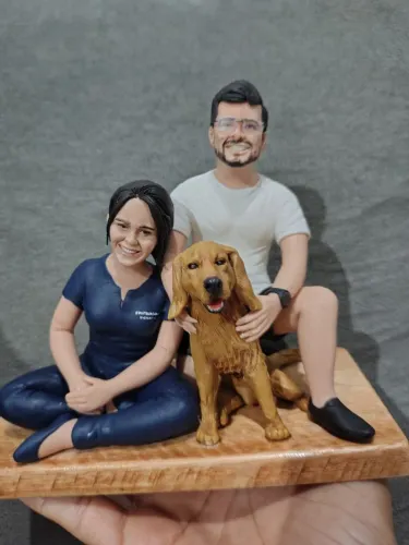 Caricaturas humanizadas em Biscuit - personalizados