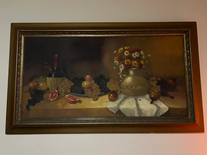 Quadro Clóvis Pescio Original - Óleo sobre Tela 130 × 70 cm