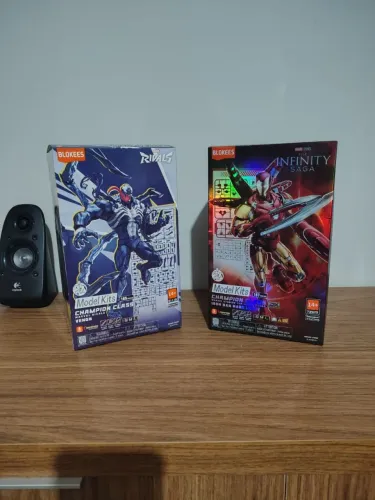 VENOM e IRON MAM vendo ou troco por NINTENDO