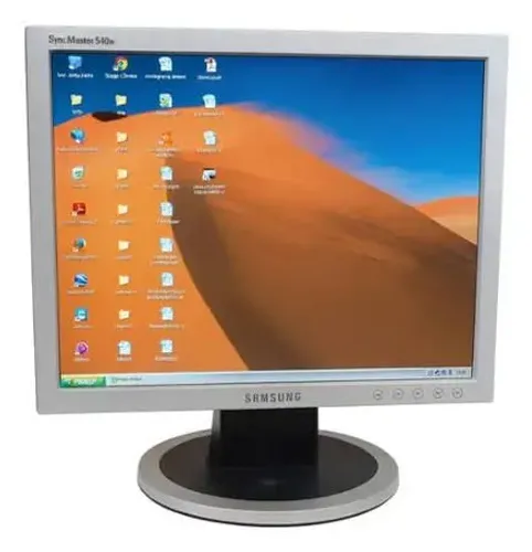 Monitor Samsung 15 polegadas com tomada e cabo vga R$ 150