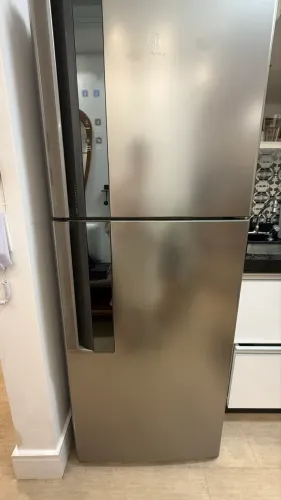 Geladeira Electrolux IF55S Inverter Frost Free 431L Inox - Excelente Estado