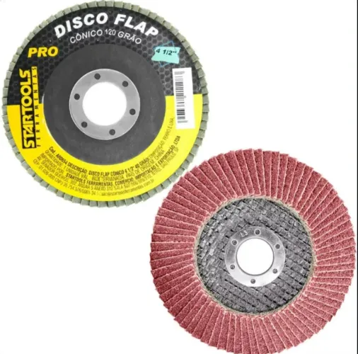 Disco Flap Cônico Grão #60 e #120