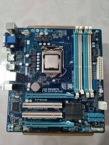 Placa mãe e processador