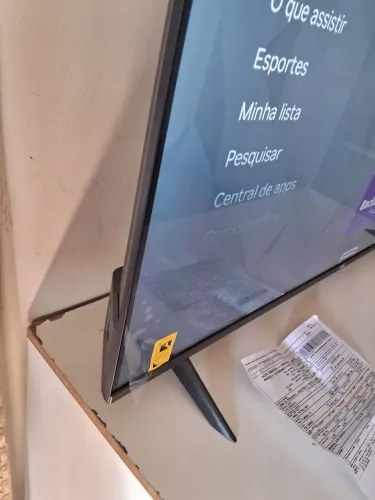 VENDO TV SMART AOC 43 " NOVAA NO PLÁSTICO 1 MÊS DE USO !!