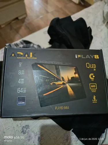 Multimídia adak iplay8s 9 polegadas 64 giga 4 ram. Leia