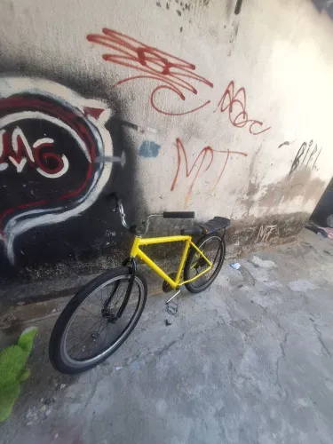 Bicicleta montadinha