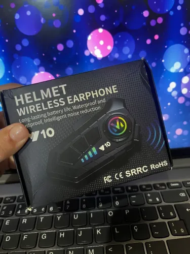 Fone De Capacete Sem Fio Bluetooth 