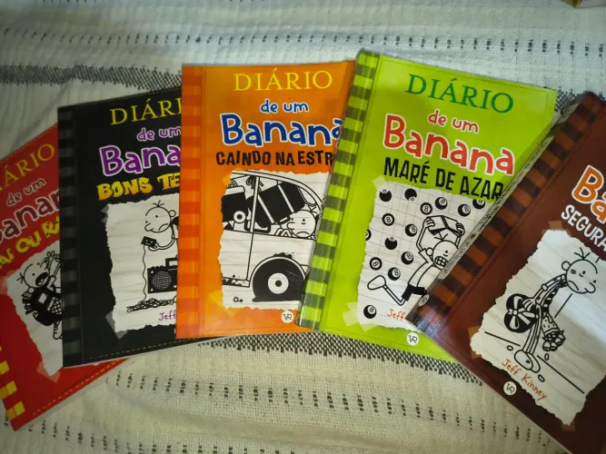 Livros Diário de um Banana do 7 ao 11