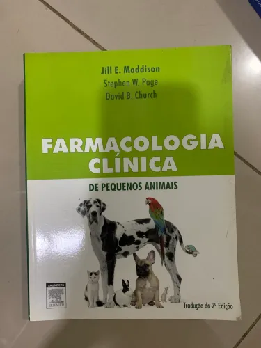 Farmacologia, Odontologia, Cardiologia, Parasitologia, Dermatologia de Pequenos Animais. 