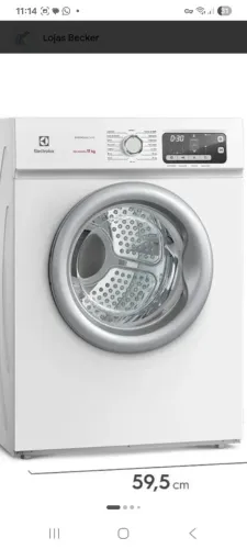 Secadora Roupas Electrolux 
