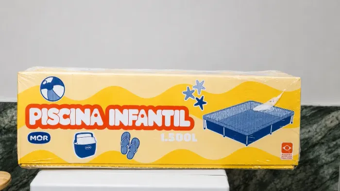 Piscina Infantil Estrutural MOR 1500 Litros - Nova Lacrada