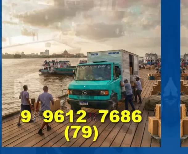 Frete com cuidado e qualidade! Transporte de cargas para sua mudança ou carreto!