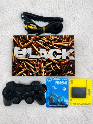 PS2 com 100 jogos (Entrega grátis)