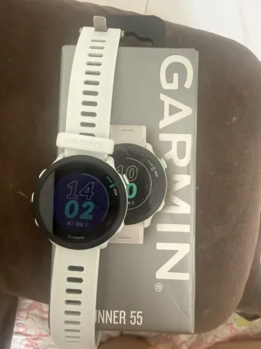 SMARTWATCH GARMIN FORERUNNER 55, EXCELENTE ESTADO! ACEITO CARTÃO!