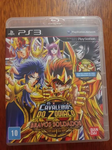 Cavaleiros do zodíaco bravos soldados ps3