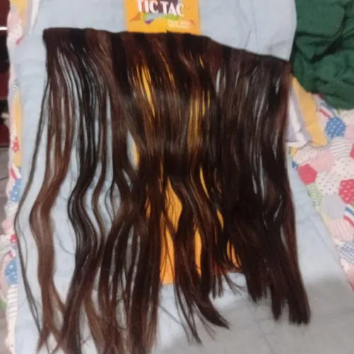 Aplique de cabelo tic tac