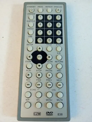 Controle Remoto Original DVD Player Foston 838 CZM