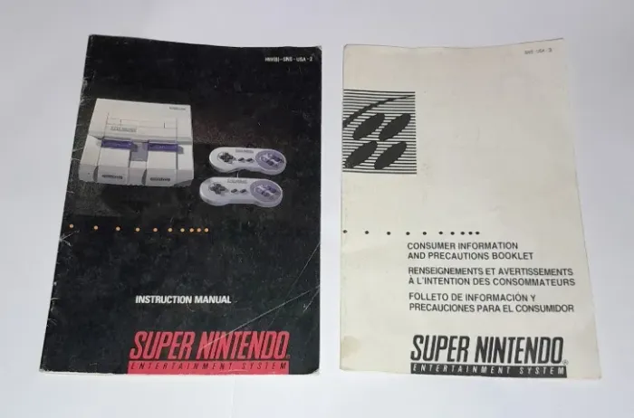 Manual Original - Snes - Super Nintendo