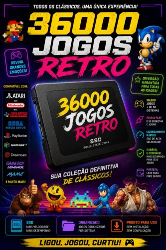 SSD 36.000 jogos retro