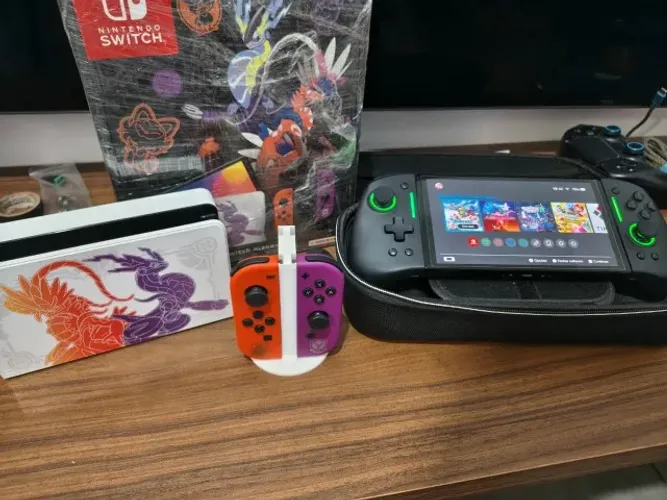 Switch Oled Pokemon - Desbloqueado