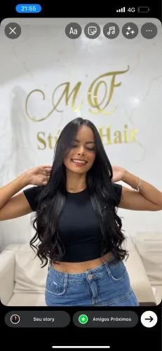 Vendo cabelo humano 150 gramas 60 centímetros 