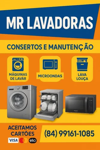 CONSERTAMOS SUA MÁQUINA DE LAVAR