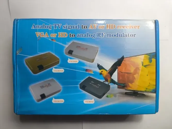Cabo Adaptador Rf Para Hdmi Videogames Retro