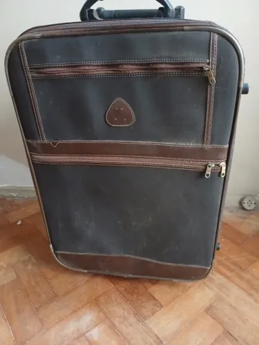 Mala Samsonite Original de couro 60 x 45 x 20