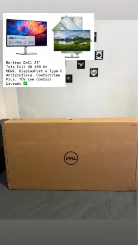 Monitor Dell 27P 100hz Lacrado