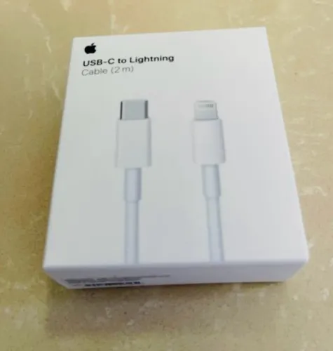 Cabo 2 metros original Apple USB c para linghtning para iPhone e iPad novo lacrado 