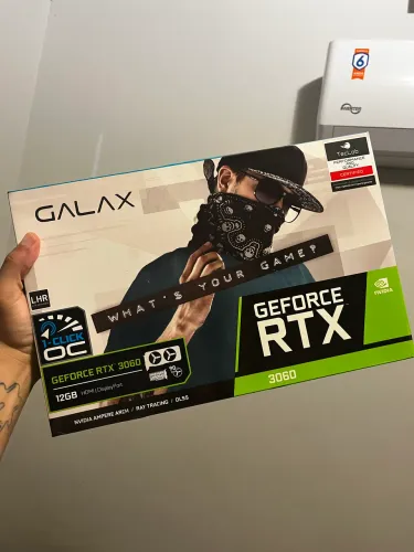 PLACA DE VIDEO RTX 3060 12gb GALAXY