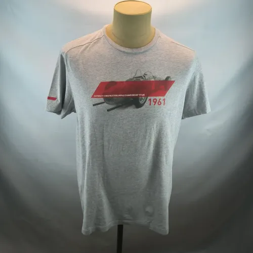 Camiseta GG Ferrari Puma fórmula 1 edição especial campeonato 1961 vencido pela escudeira