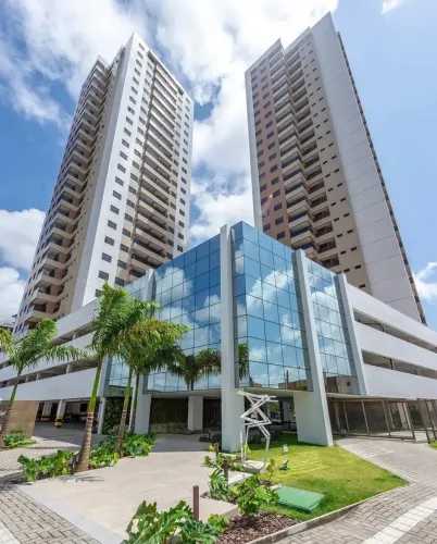 Apartamento em Condomínio Club próximo ao Parque Parahyba 4 em João Pessoa